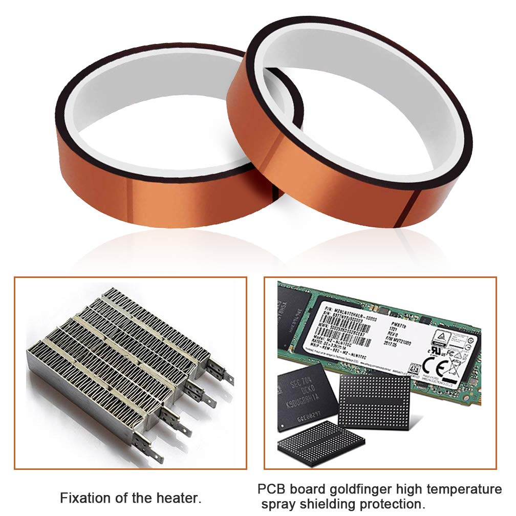 Best Selling | Kapton Polyimide Tape | Silver | Moisture Resistance | PCB Manufacturing | 1mm | Bulk Discounts | https://www.lvmeikapton.com